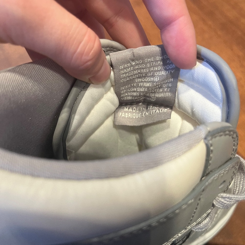 Men's Dior x Air Jordan 1 High US size 12 EU size 46 - Picture 10 of 15